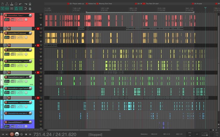 Editing my 24 Hour Hubris episode in Reaper